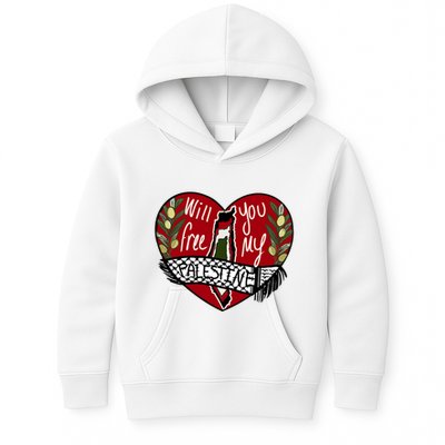 Will You Free My Palestine Kids Hoodie