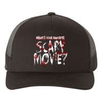 Whats Your Favorite Scary Movie Horror Film Yupoong Adult 5-Panel Trucker Hat