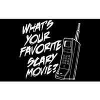 Whats Your Favorite Scary Movie Halloween Horror Movie Bumper Sticker