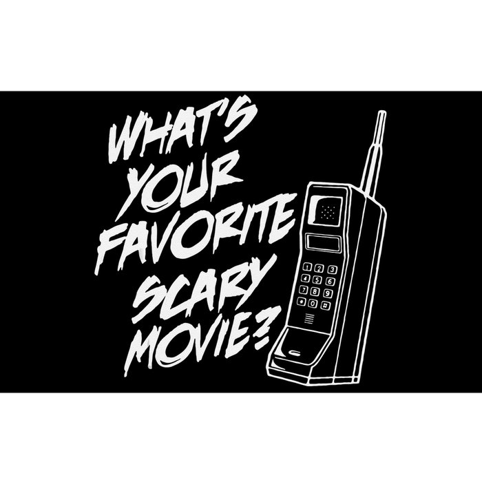 Whats Your Favorite Scary Movie Halloween Horror Movie Bumper Sticker