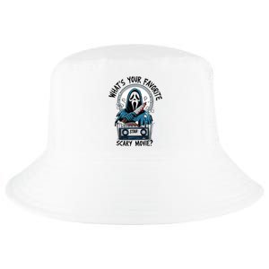 WhatS Your Favorite Scary Movie Horror Character Ghost Halloween Cool Comfort Performance Bucket Hat