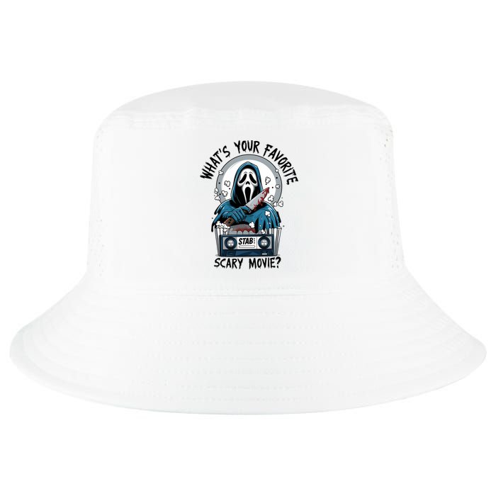 WhatS Your Favorite Scary Movie Horror Character Ghost Halloween Cool Comfort Performance Bucket Hat