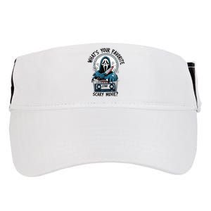 WhatS Your Favorite Scary Movie Horror Character Ghost Halloween Adult Drive Performance Visor