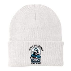 WhatS Your Favorite Scary Movie Horror Character Ghost Halloween Knit Cap Winter Beanie