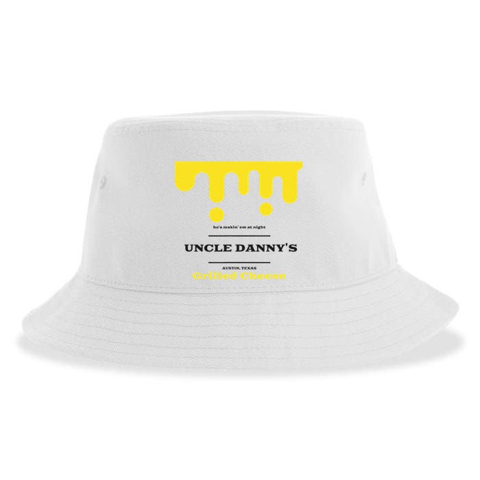 WhereD Ya Get That Cheese Danny Shane Gillis Grilled Cheese Sustainable Bucket Hat