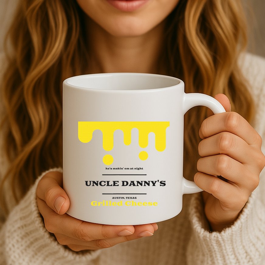 WhereD Ya Get That Cheese Danny Shane Gillis Grilled Cheese Mug
