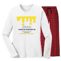 WhereD Ya Get That Cheese Danny Shane Gillis Grilled Cheese Women's Long Sleeve Flannel Pajama Set 