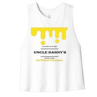 WhereD Ya Get That Cheese Danny Shane Gillis Grilled Cheese Women's Racerback Cropped Tank