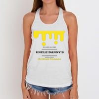 WhereD Ya Get That Cheese Danny Shane Gillis Grilled Cheese Women's Knotted Racerback Tank