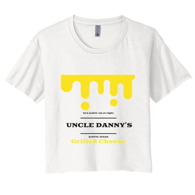 WhereD Ya Get That Cheese Danny Shane Gillis Grilled Cheese Crop Top