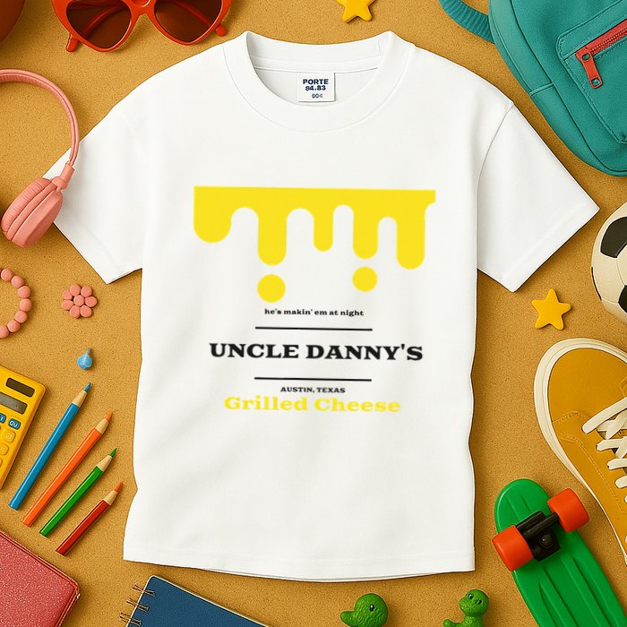 WhereD Ya Get That Cheese Danny Shane Gillis Grilled Cheese Kids T-Shirt