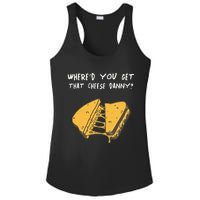 WhereD Ya Get That Cheese Danny Shane Gillis Grilled Cheese Ladies PosiCharge Competitor Racerback Tank