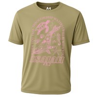 When You Go Through Deep Waters I Will Be With You God Cooling Performance Crew T-Shirt