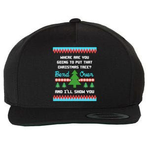 Where You Going To Put That Christmas Tree Wool Snapback Cap