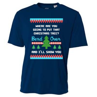 Where You Going To Put That Christmas Tree Cooling Performance Crew T-Shirt