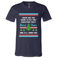 Where You Going To Put That Christmas Tree V-Neck T-Shirt