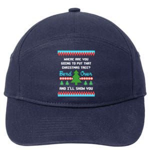 Where You Going To Put That Christmas Tree 7-Panel Snapback Hat