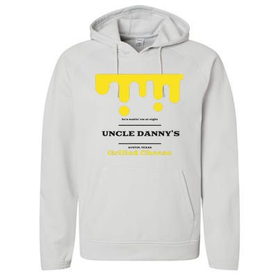 Whered Ya Get That Cheese Performance Fleece Hoodie