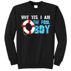 Why Yes I Am The Pool Funny Swimmer Swimming Swim Sweatshirt