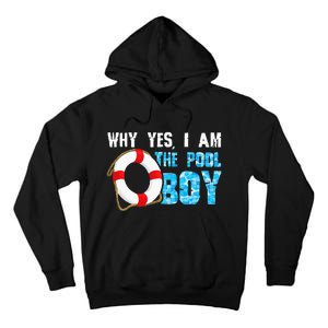 Why Yes I Am The Pool Funny Swimmer Swimming Swim Tall Hoodie