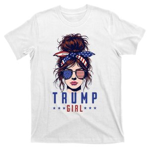 Women Yes IM A Trump Girl Get Over It Trump 2024 Election T-Shirt