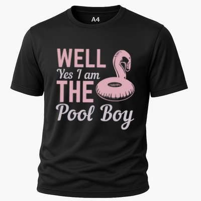 Well Yes I Am The Pool Boy Performance Shirt