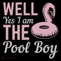 Well Yes I Am The Pool Boy Bucket Hat