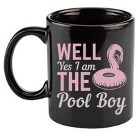 Well Yes I Am The Pool Boy 11oz C Handle Ceramic Mug