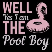 Well Yes I Am The Pool Boy Wool Snapback Cap