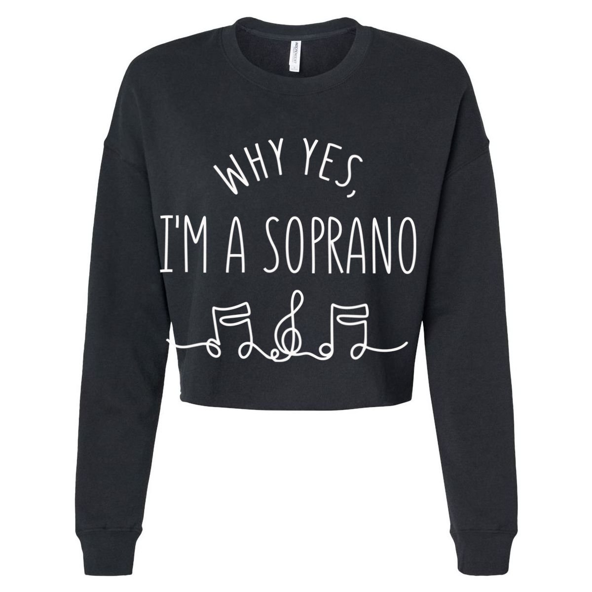 Why Yes I'm A Sopranino Musical Cooling Performance Crew T-Shirt