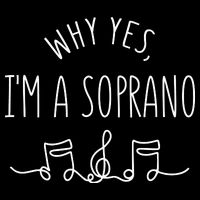 Why Yes I'm A Sopranino Musical Baby Bodysuit