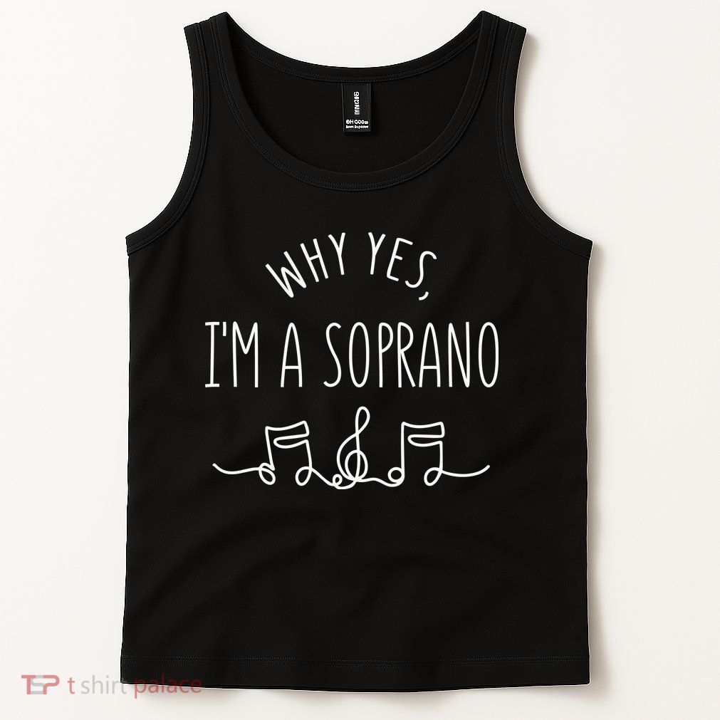 Why Yes I'm A Sopranino Musical Tank Top