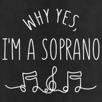 Why Yes I'm A Sopranino Musical Golf Towel