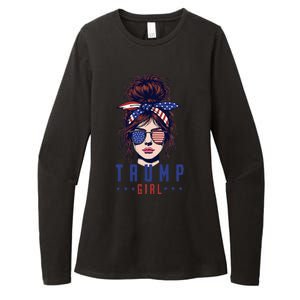 Women Yes IM A Trump Girl Get Over It Trump 2024 Election Womens CVC Long Sleeve Shirt