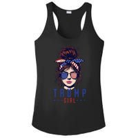 Women Yes IM A Trump Girl Get Over It Trump 2024 Election Ladies PosiCharge Competitor Racerback Tank