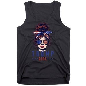 Women Yes IM A Trump Girl Get Over It Trump 2024 Election Tank Top