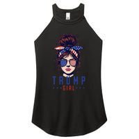 Women Yes IM A Trump Girl Get Over It Trump 2024 Election Women's Perfect Tri Rocker Tank