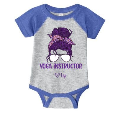 Wos Yoga Instructor Life Great Gift Infant Baby Jersey Bodysuit