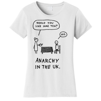 Would You Like Some Tea No Anarchy In The Uk Women's T-Shirt