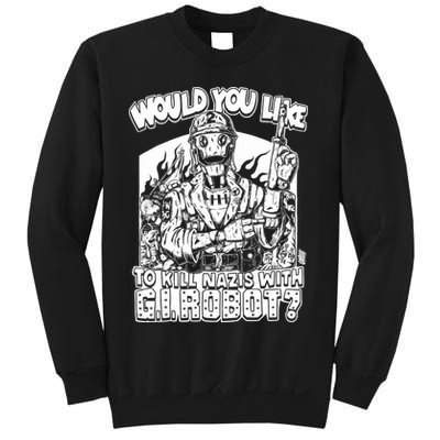 Would You Like To Kill Nazis With Gi Robot Olafh Ace Sweatshirt