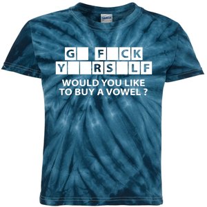 Would You Like To Buy A Vowel Kids Tie-Dye T-Shirt