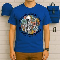Would Ya Look At That My Last Flying Fuck Skeleton Halloween Gift T-Shirt