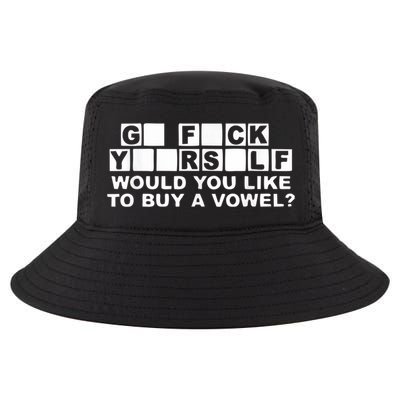 Would You Like To Buy A Vowel Dirty Joke Grown Up Humor Cool Comfort Performance Bucket Hat