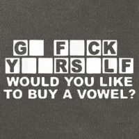 Would You Like To Buy A Vowel Dirty Joke Grown Up Humor Cotton Canvas Backpack
