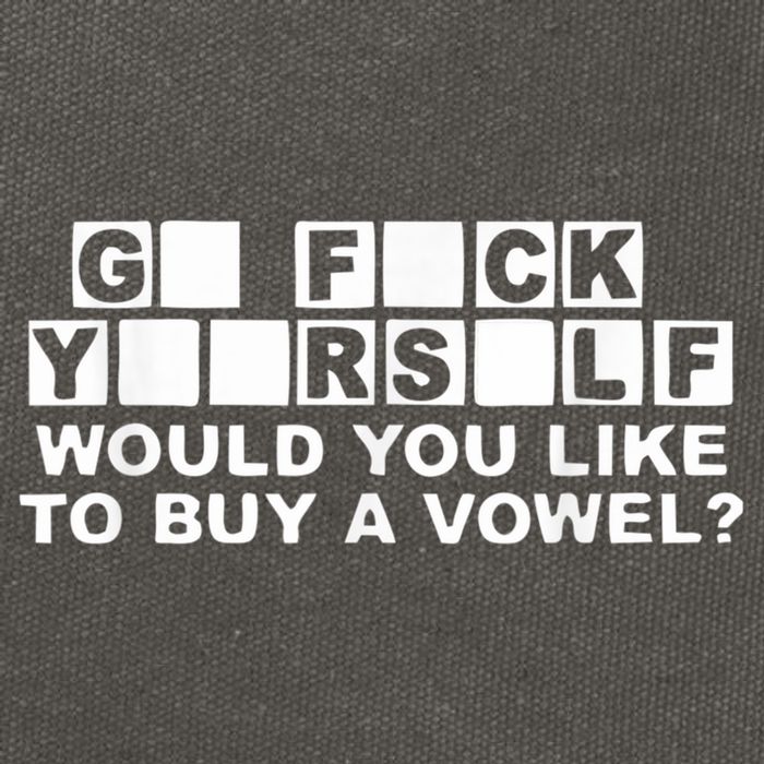 Would You Like To Buy A Vowel Dirty Joke Grown Up Humor Cotton Canvas Backpack