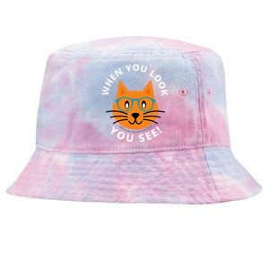 When You Look You See! Tie-Dyed Bucket Hat