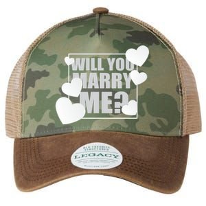 Will You Marry Me Cute Gift Cute Wedding Marriage Proposal Cute Gift Hearts Gift Legacy Tie Dye Trucker Hat