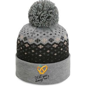 Will You Marry Me Gift The Baniff Cuffed Pom Beanie