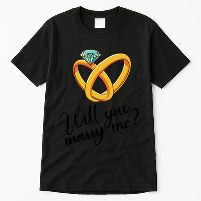 Will You Marry Me Gift Tall T-Shirt