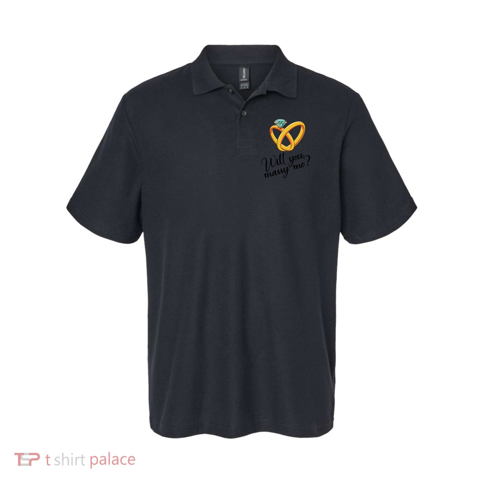 Will You Marry Me Gift Polo